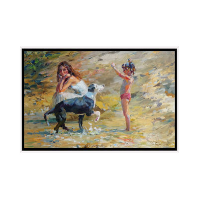 The Game by Igor Zhuk - Painting on Canvas