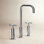 Purist Widespread Faucet with Cross Handles