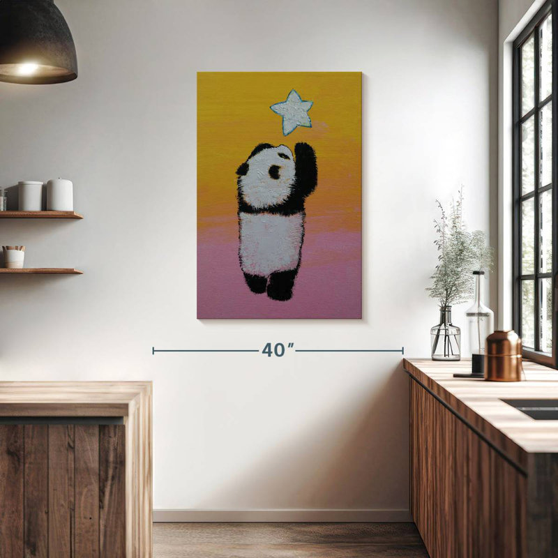 Brampt Panda Star, 39" H x 26" W