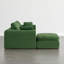 Canapé à compression 4 pièces avec repose-pieds Dineen Boneless l 108 po sans assemblage requis-1397513535
