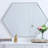 Sabine Metal Hexagon Wall Mirror-1034813052-1034812993