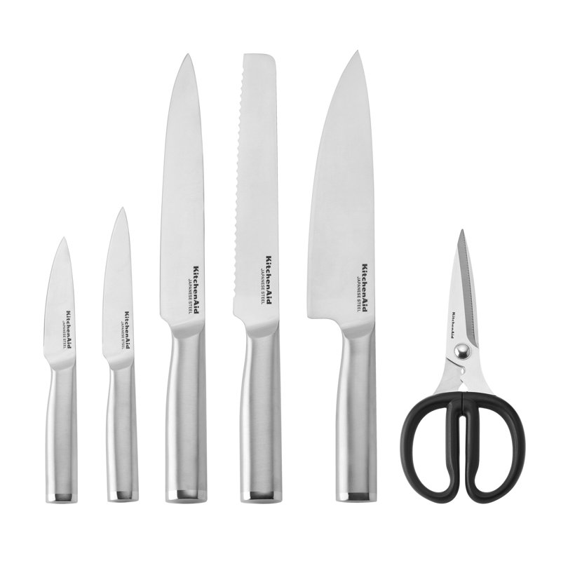 Kitchenaid Gourmet Knife Block Set, 7 Piece