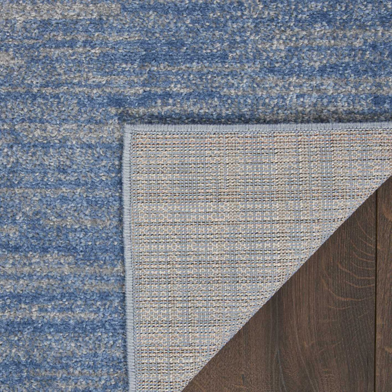 Tapis d'intérieur / extérieur en polypropylène tissé à la machine de couleur unie Mulican, Tapis de couloir 2 pi x 6 pi