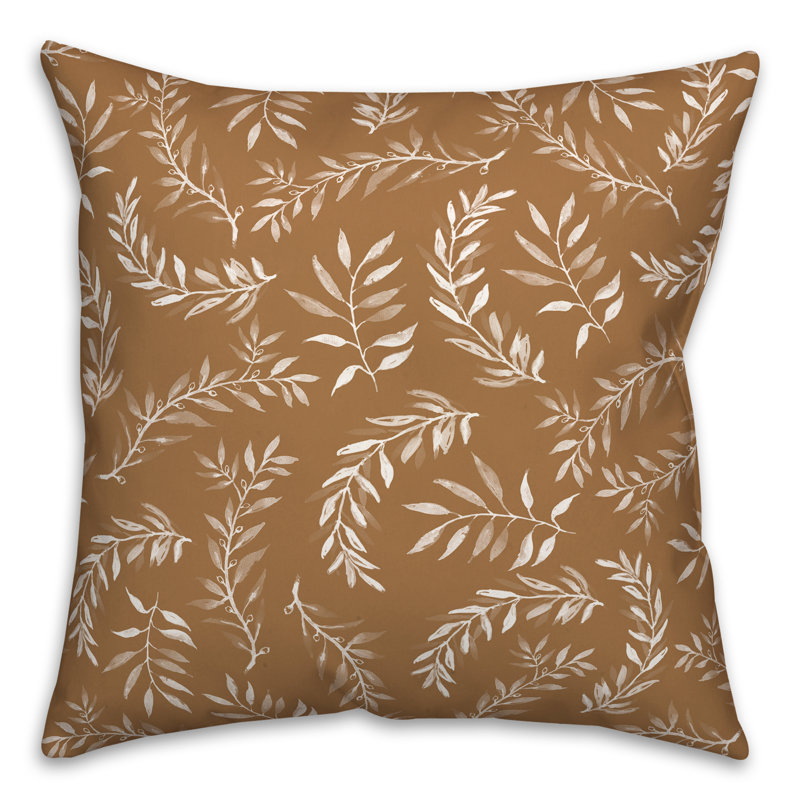 Marney Polyester Throw Square Indoor/Outdoor Pillow Cover & Insert