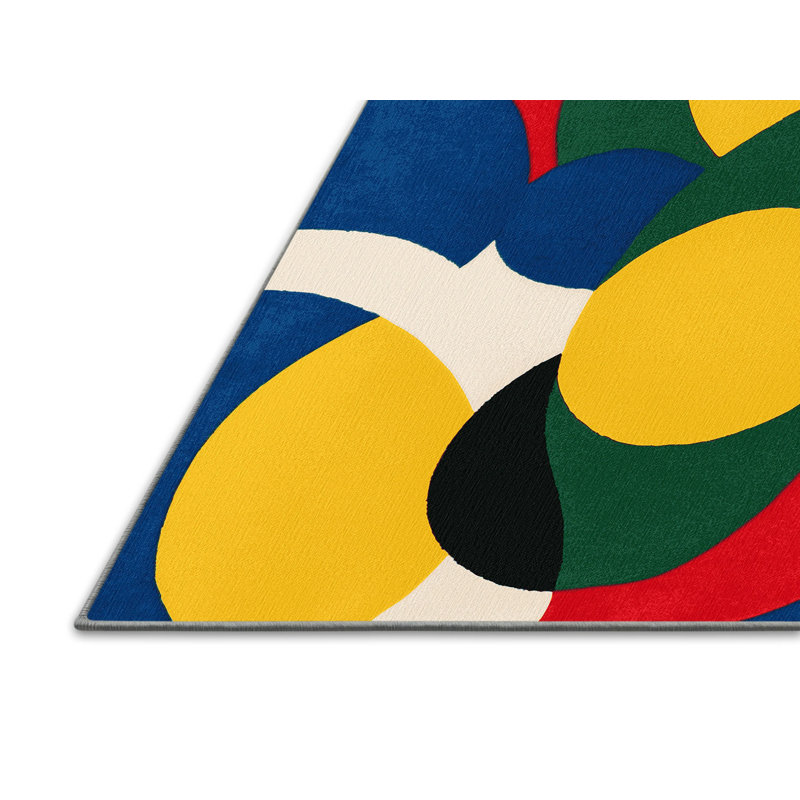 Bright Shuffle Rug, Rectangle 2' x 3'