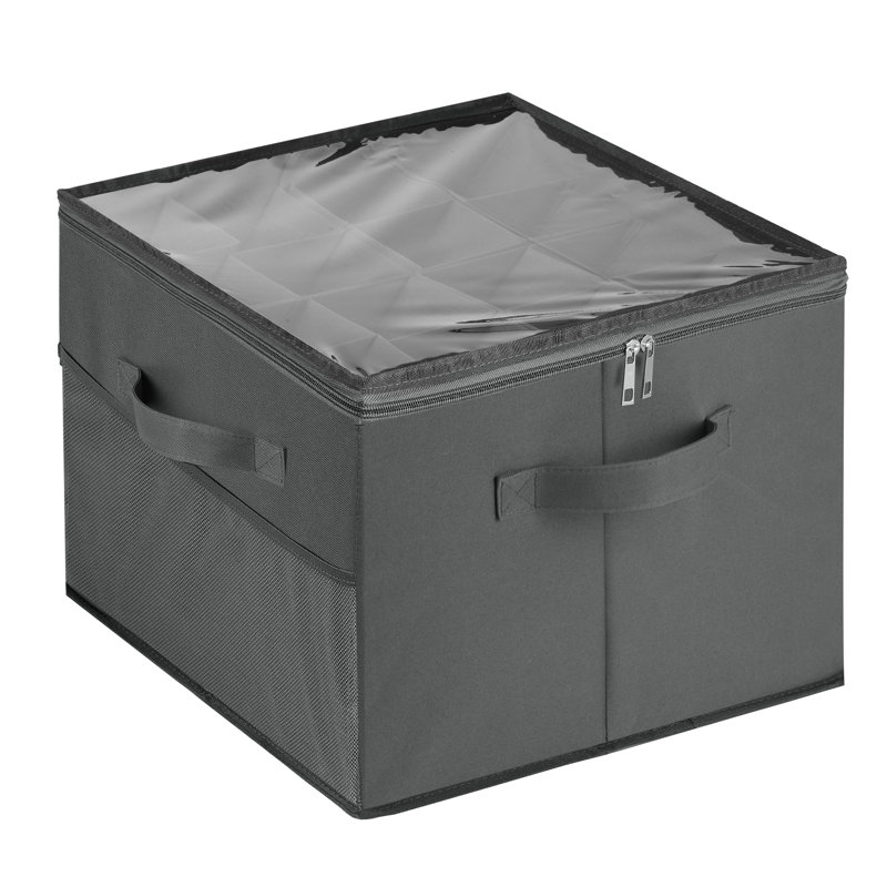 16 paires d'accents empilables, Gris