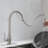 KISRAIS Pull Down Kitchen Faucet-70307261