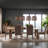 Tiarnna Linen Side Chair Dining Chair-979017805