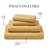 Ultra Soft Bamboo Sheet Set - 4 Pc Set - Wrinkle Resistant - Cooling Sheets with Deep Pockets-108247553-78635175
