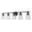 Meuble-lavabo 5 lumières noir mat Andree-128495626-123222924-128495625