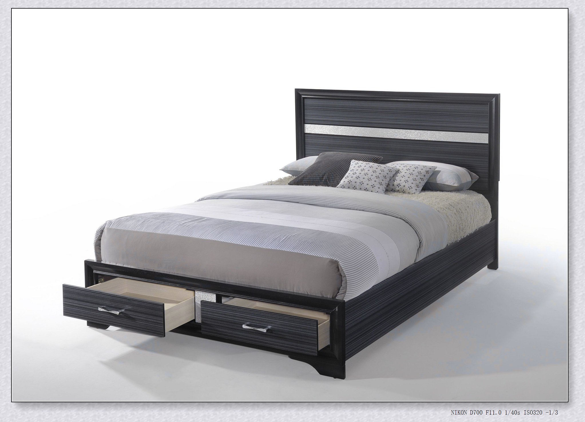 Red Barrel Studio Black Bed with Storage - Wayfair Canada