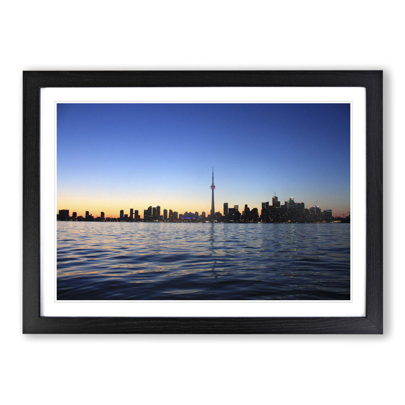 Single Picture Frame Print, Black