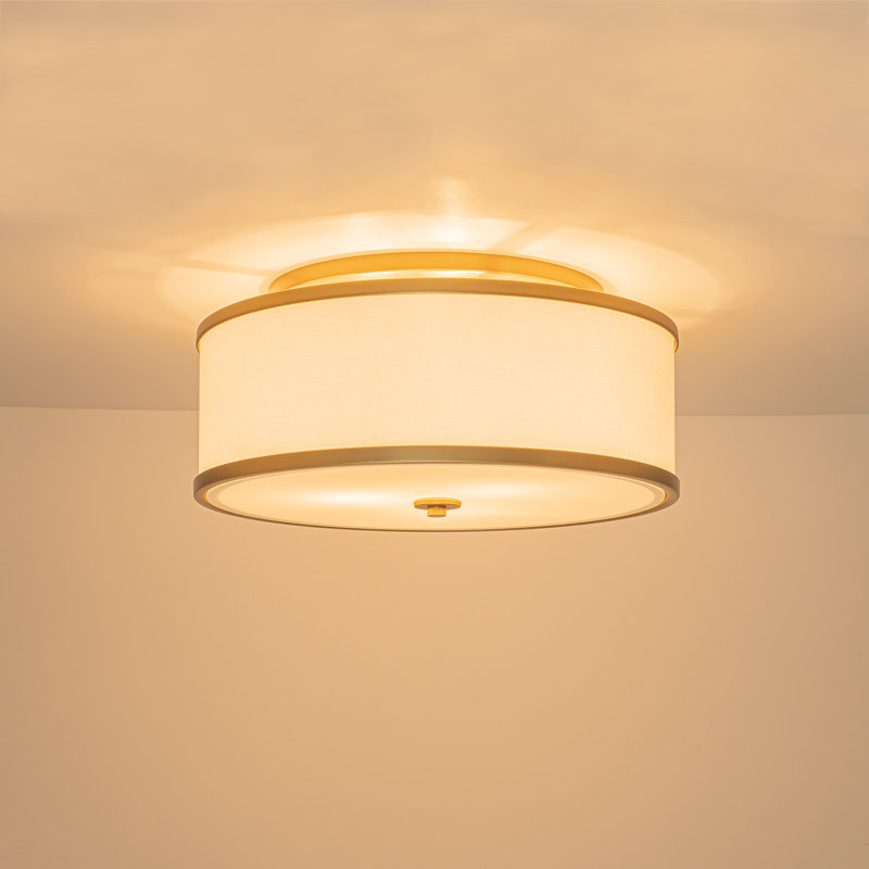 Plafonnier encastré tambour moderne 3 lumières Modern
