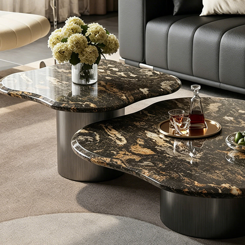 Table basse en marbre Luxury-Style Creative