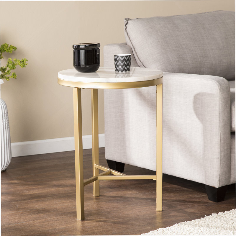 Table de bout, table d'appoint de style moderne pour le salon