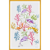 Koi Sea Print by Dana Gibson