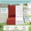  Ensemble de coussins de dossier de chaise d'extérieur 6 pouces Sunbrella-1036065520-1036065522