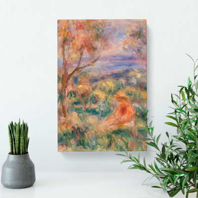 Seated Woman Vol.2 by Pierre-Auguste Renoir - Wrapped Canvas