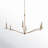 Ensley 6 - Light Steel Dimmable Chandelier-91094823