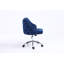 Chaise de travail en velours Julie-71006157