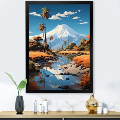 " Volcano Volcanic Reflections I "