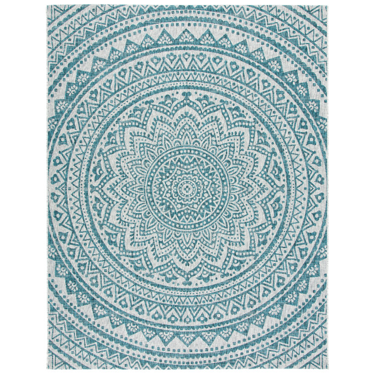 Amedee Performance Floral Indoor/Outdoor Area Rug