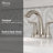 Weller Centerset Bathroom Faucet with Drain Assembly-93559644