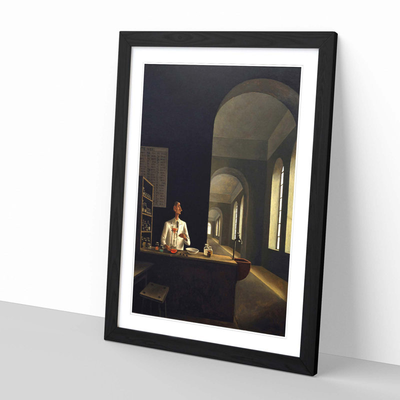 Franz Sedlacek - Single Picture Frame Print, Black