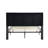 Gray Queen Size Upholstered Bed - Headboard And Stable Framework Mattress Foundation No Box Spring Simple Assembly Method Platform Long-Lasting Support Easy To Assemble