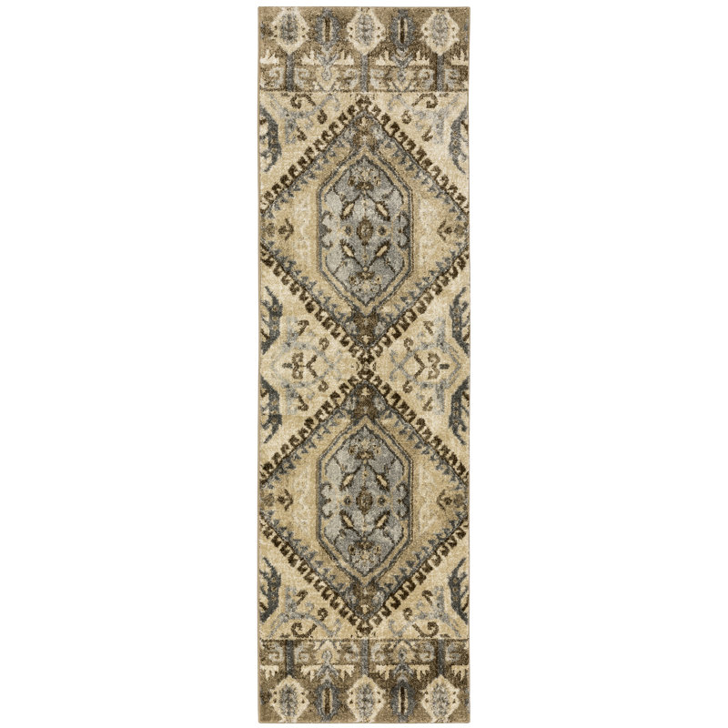 Donall Oriental Indoor Rug, Runner 2'3" x 7'7"