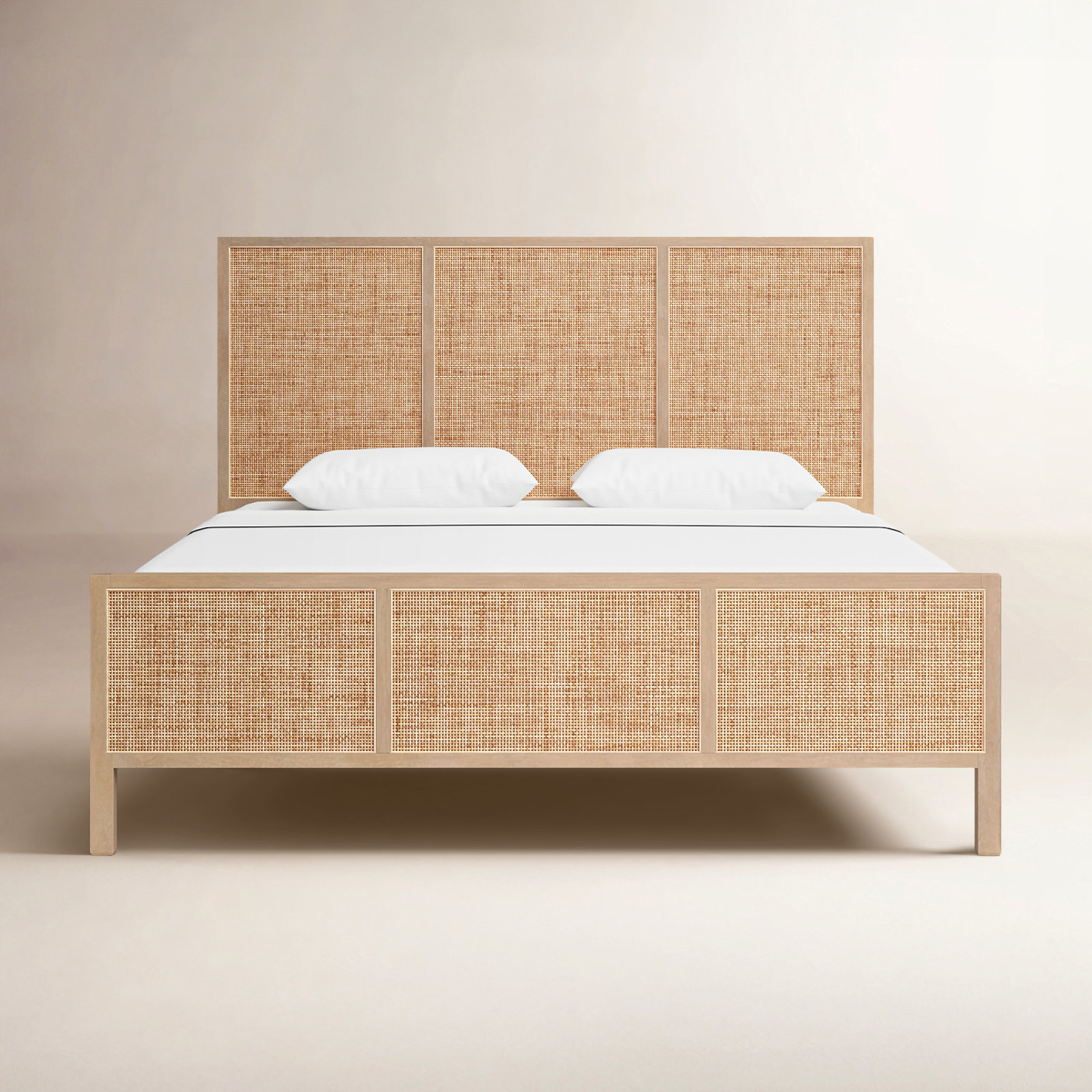 Nellie Bed, King, Natural