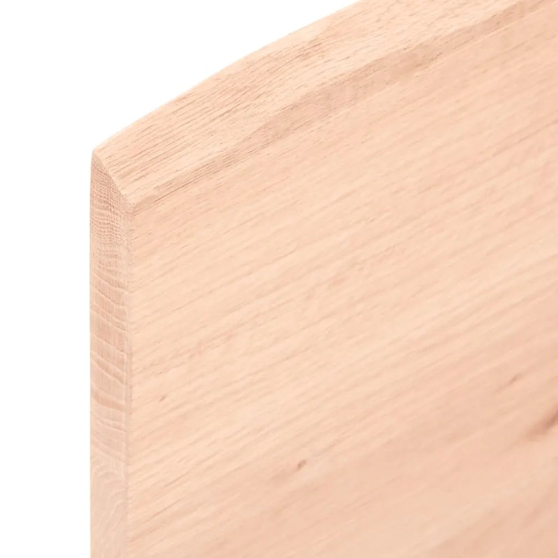 Flagstaff Oak Solid Wood Floating Shelf, 2cm H x 100cm W x 30cm D