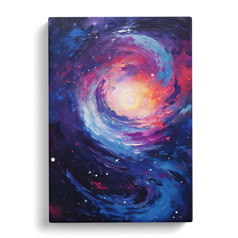 Galaxy Action - Wrapped Canvas, 60cm H x 40cm W x 3cm D