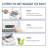 26 Lb.Daily Production Bullet Ice Countertop Ice Maker, Self-Cleaning Ice Makers-78609292