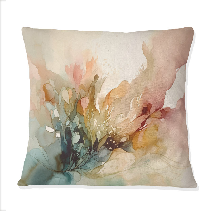Coussin décoratif à imprimé floral Delicate Floral Impressions II