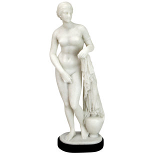 Goddess Venus Aphrodite Callipygous Erotic Art Nude Female Statue Sculpture  9.8 inches