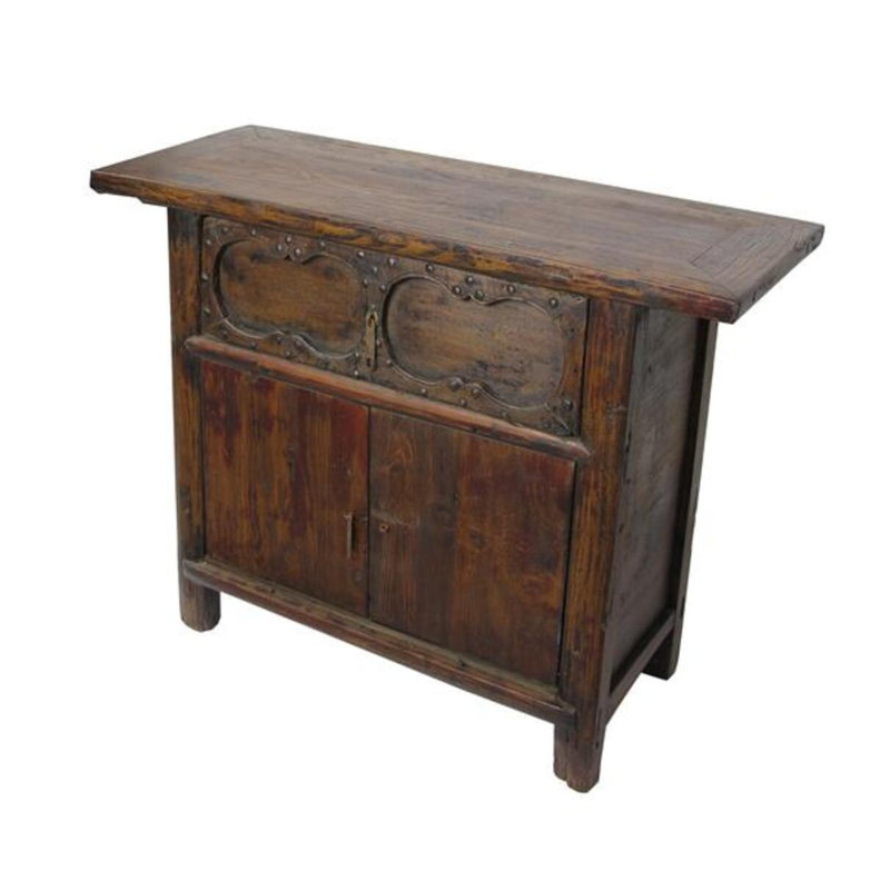 Solid Wood Accent Cabinet