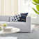 Causeuse en tissu 2 pièces Modway Bartlett
