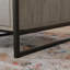 Bureau en L, finition brune