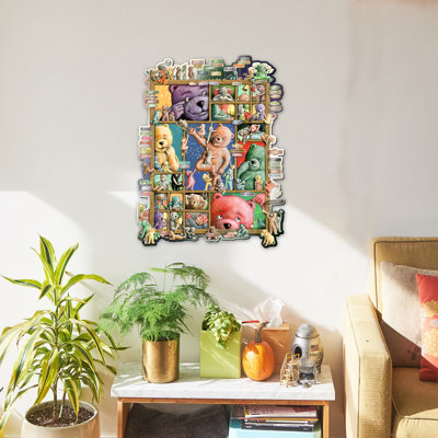 Handmade Wall Decor on Solid Wood