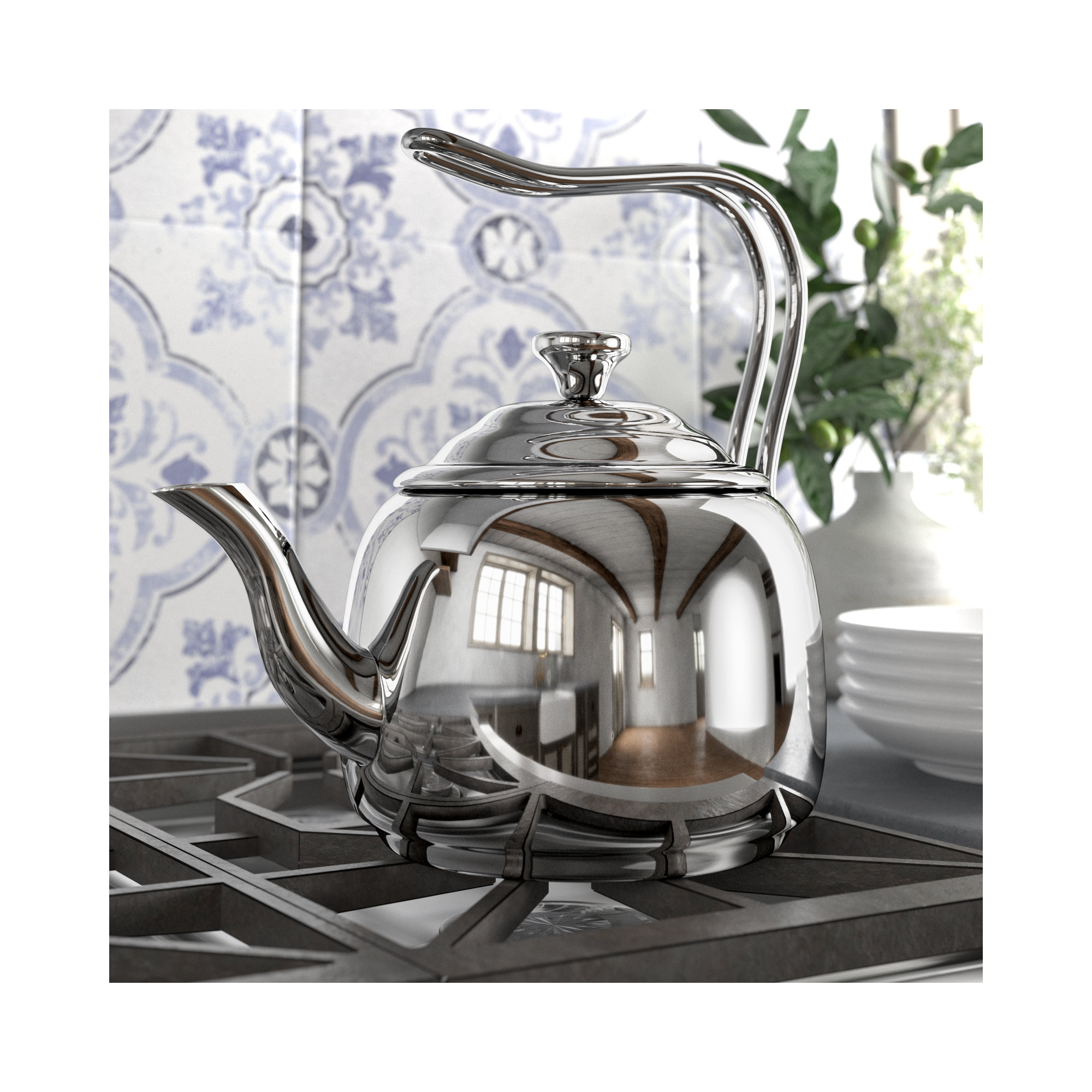 Chicago Gooseneck Kettle, 3.5