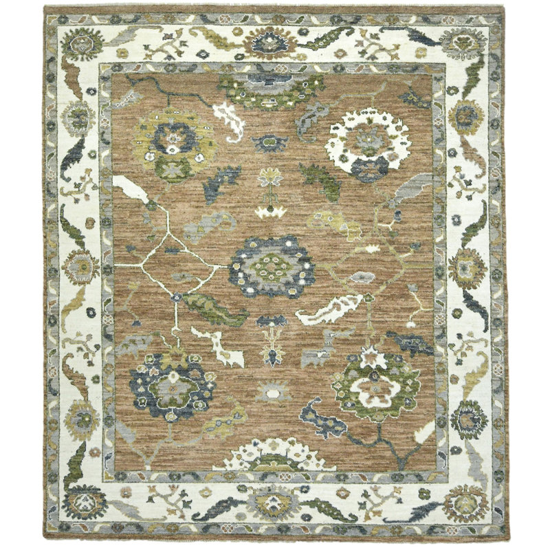 Kessinger One-of-a-Kind 8'5" x 9'8" 2018-Now Area Rug in Caramel Brown
