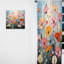 Rideau traditionnel en velours Krisstina Expression Of Zinnias II - obscurcissant - 1 panneau-382369566
