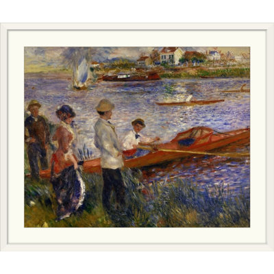 «Oarsmen at Chatou, 1879» par Pierre-Auguste Renoir - reproduction