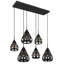 Anouar 6 - Light Matte Black Pendant