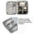 Double Layer Electronic Product Travel Storage Bag-19707704