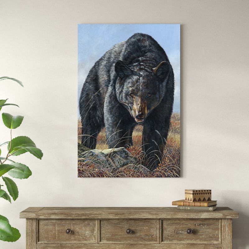 " Surprise Meeting " by Carolyn Mock Painting Print, 48" H x 32" W x 1.25" D