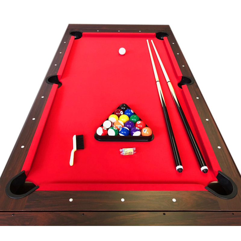 Table de billard et jeu de hockey sur coussin d'air 7 pi 2 en 1 BILLARDHOCKEY avec accessoires