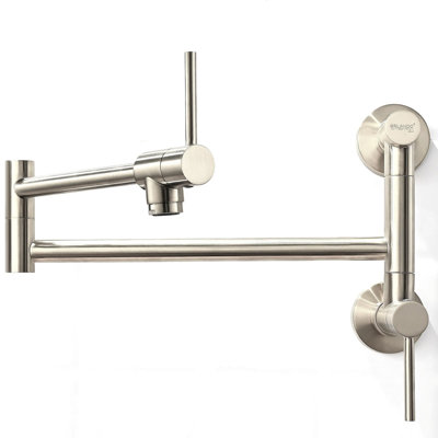 Wall-Mount Pot Filler Kitchen Faucet
