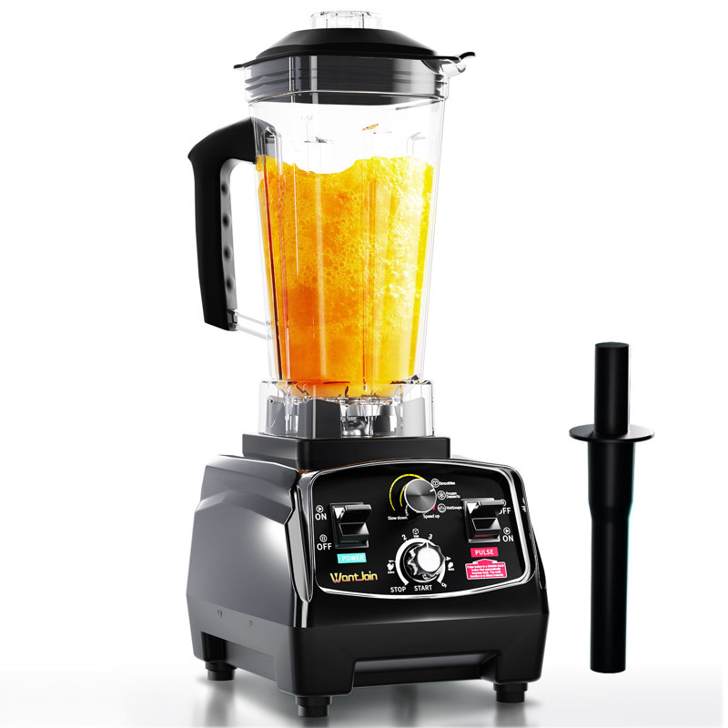 Blender professionnel 60 W à haute puissance avec minuterie WantJoin 1800 W